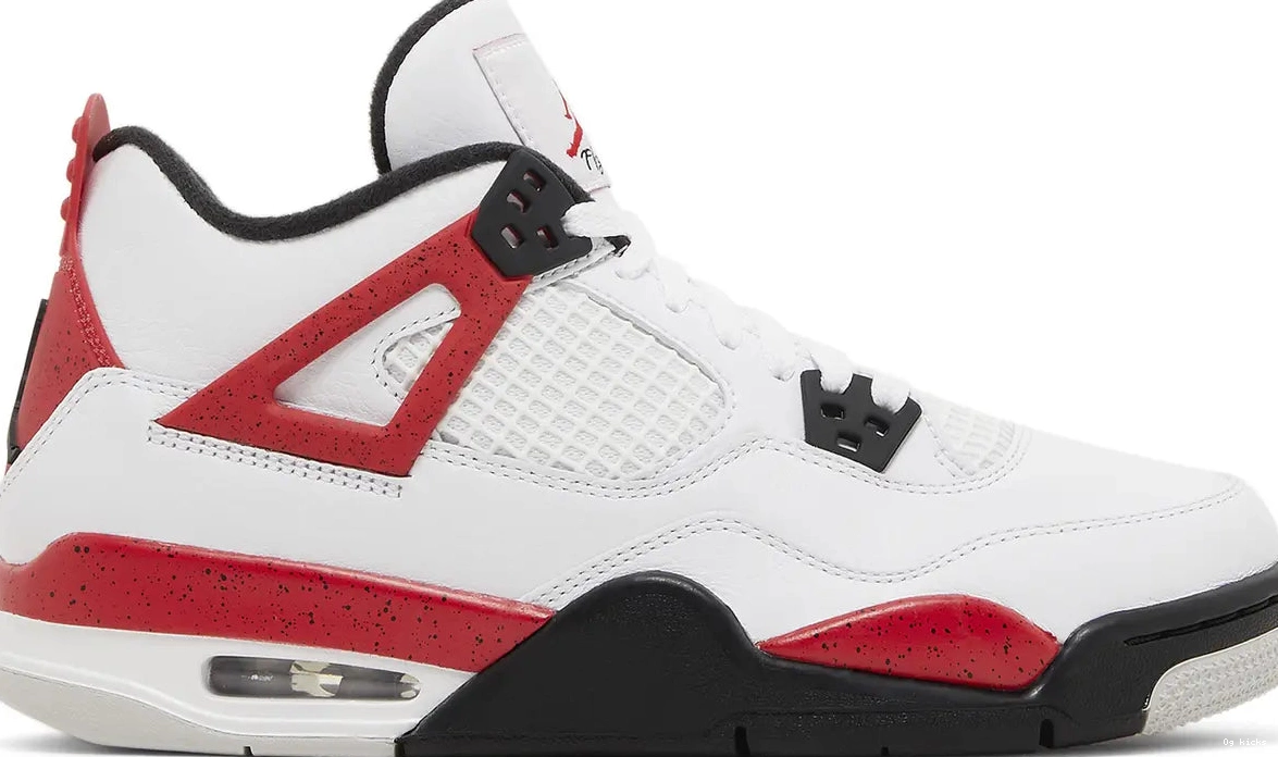 'Red Retro Air 4 Cement' Jordan GS 0613